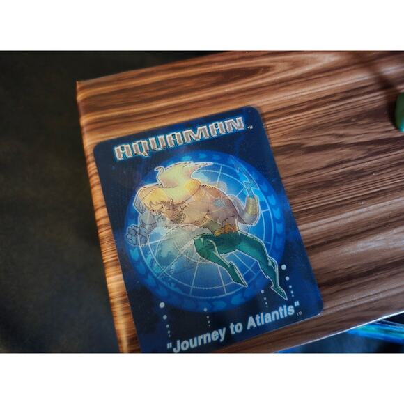 Justice League From DC Comics, Action Figures And Cards. - Picture 12 of 15